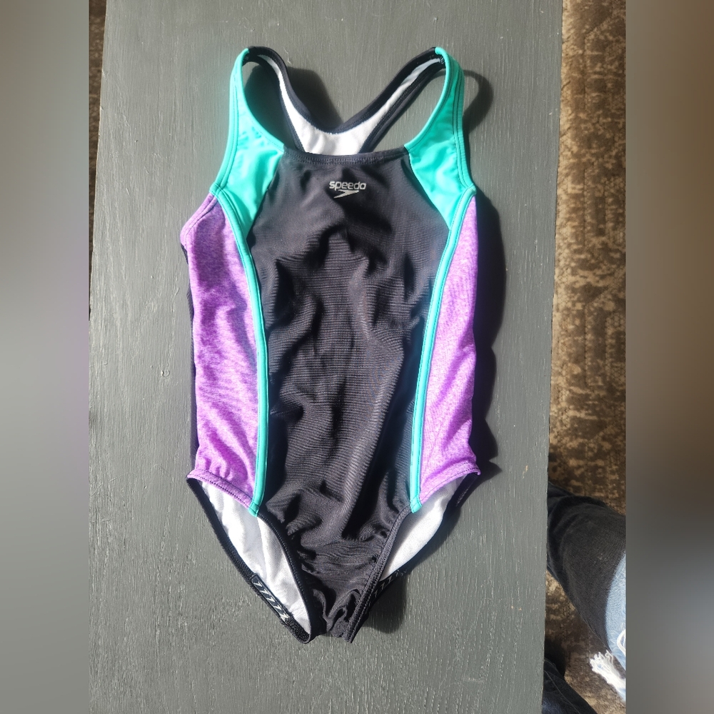 Speedo Girls Swimsuit Size M